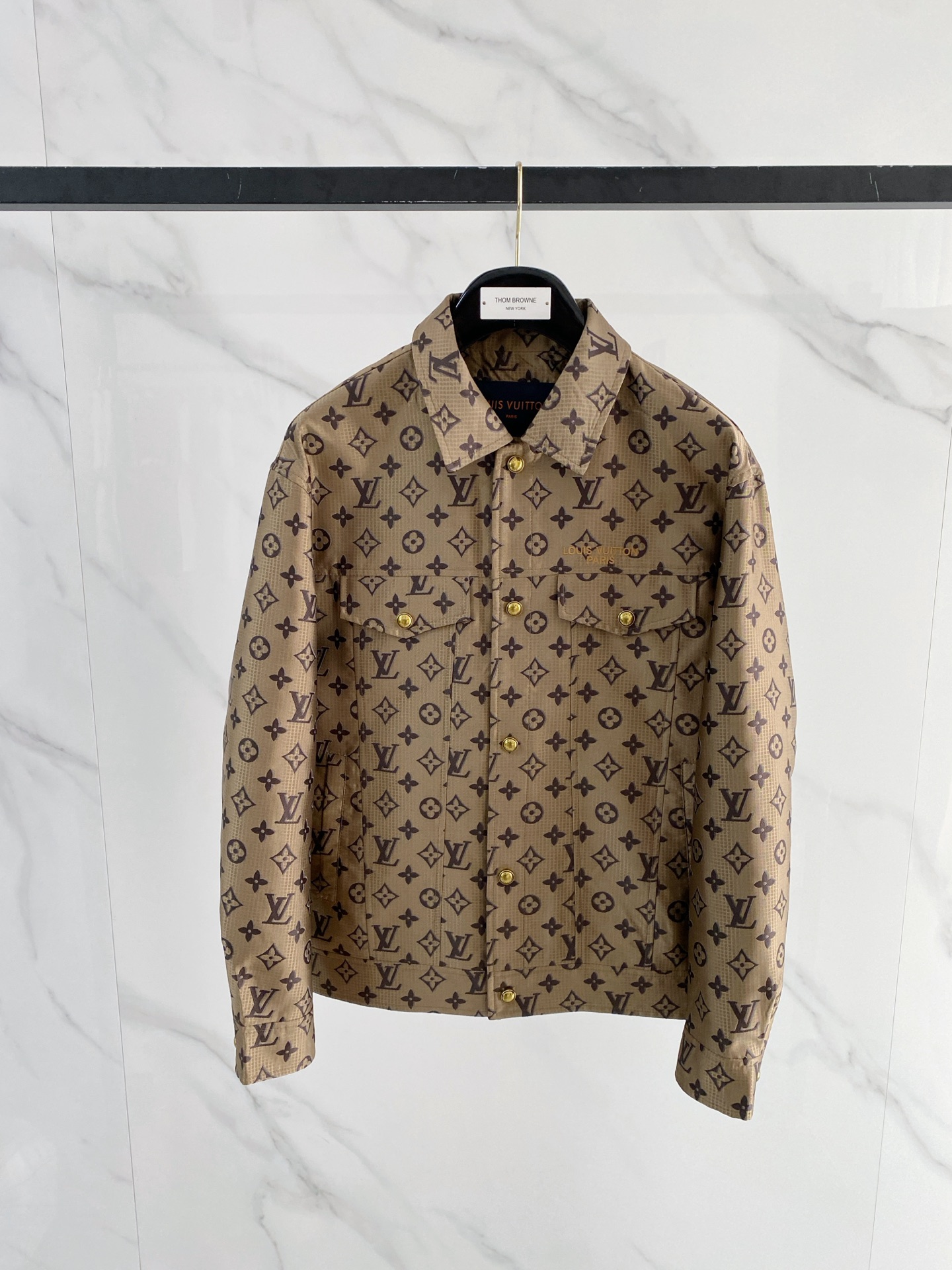 Cheap New Arrivals Louis Vuitton Jackets For Men in 216722, $150 USD- [IB216722] - Replica Louis Vuitton Thin Jackets For Men