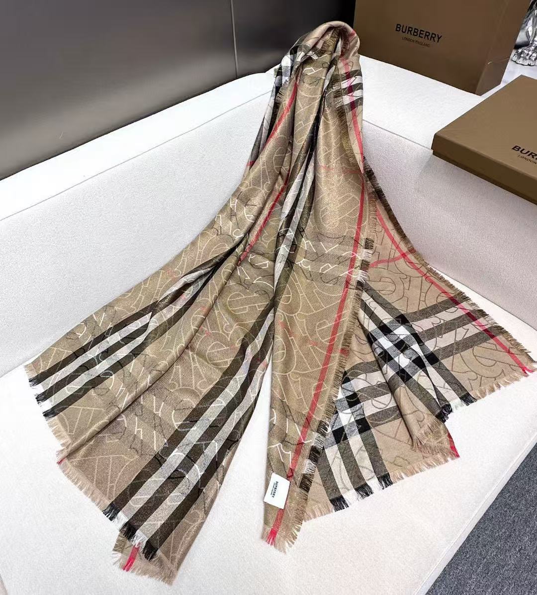 Cheap New Burberry high-quality scarf in 216742, $50 USD- [IB216742] - Replica Burberry Cashmere Scarf