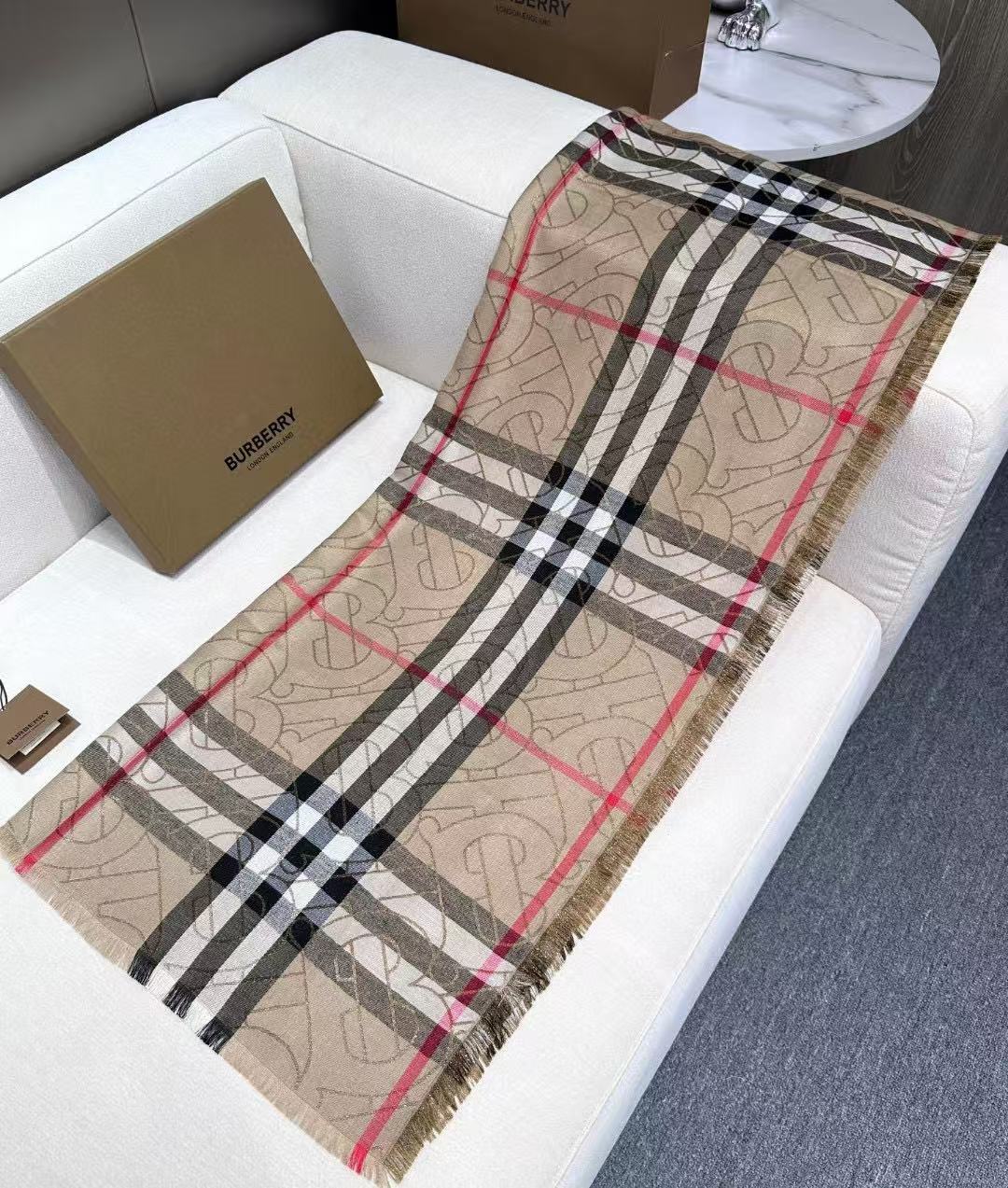 Cheap New Burberry high-quality scarf in 216742, $50 USD- [IB216742] - Replica Burberry Cashmere Scarf