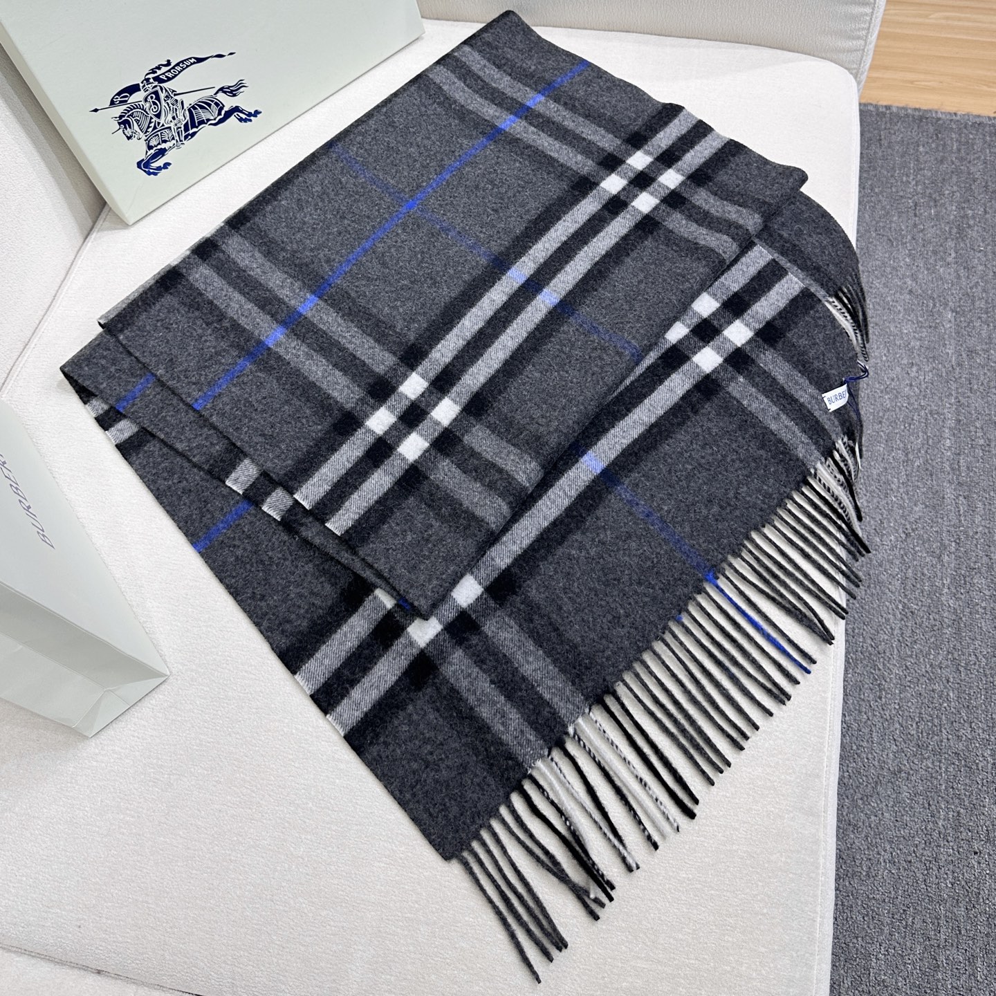Cheap New Burberry high-quality scarf in 216751, $50 USD- [IB216751] - Replica Burberry Cashmere Scarf
