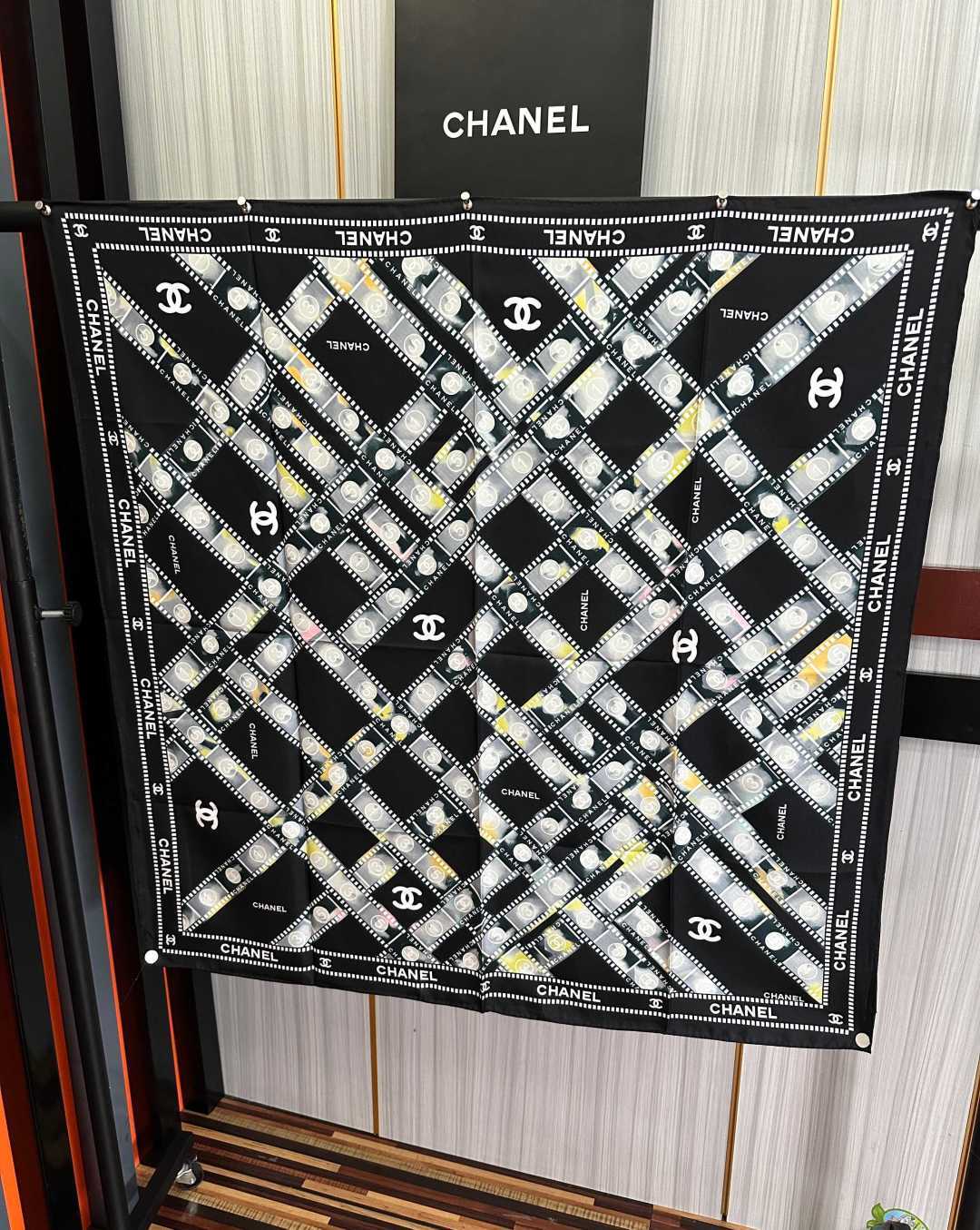 Cheap New Chanel high-quality scarf in 216760, $50 USD- [IB216760] - Replica Chanel Scarf