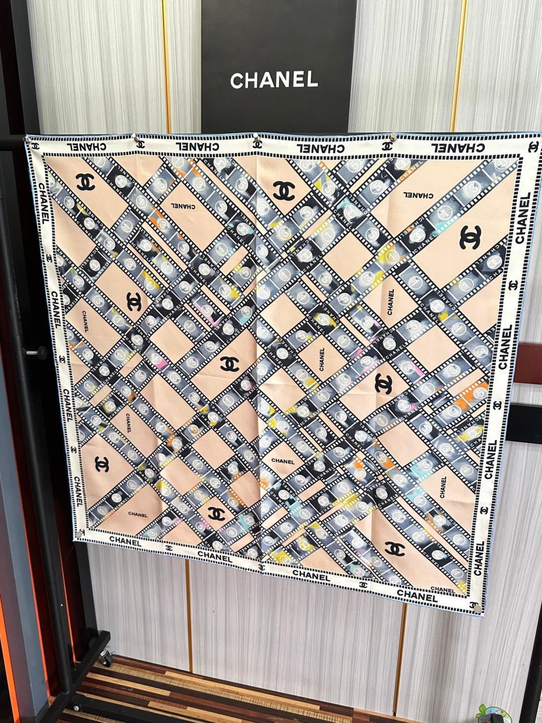 Cheap New Chanel high-quality scarf in 216761, $50 USD- [IB216761] - Replica Chanel Scarf