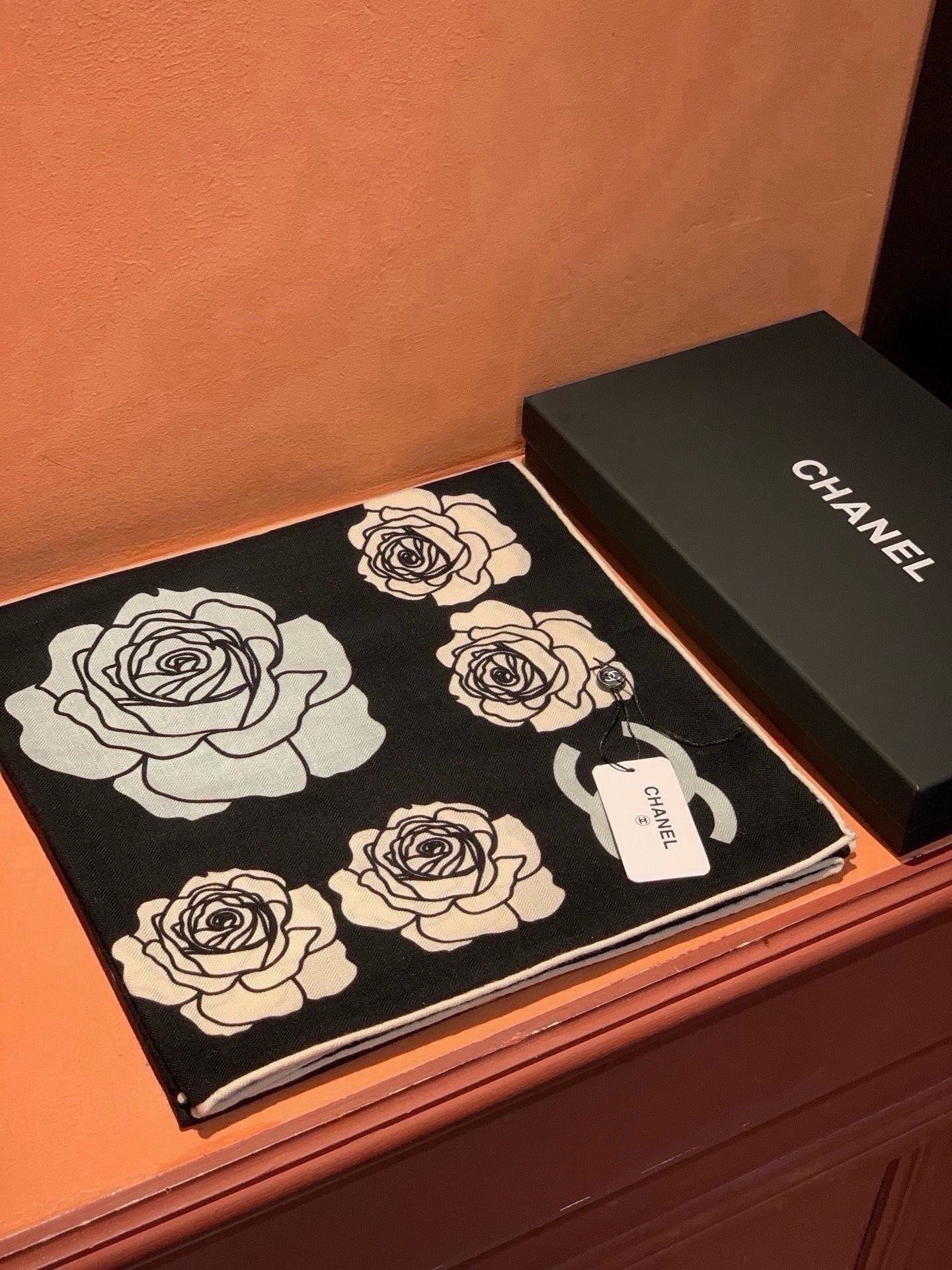 Cheap New Chanel high-quality scarf in 216766, $55 USD- [IB216766] - Replica Chanel Scarf