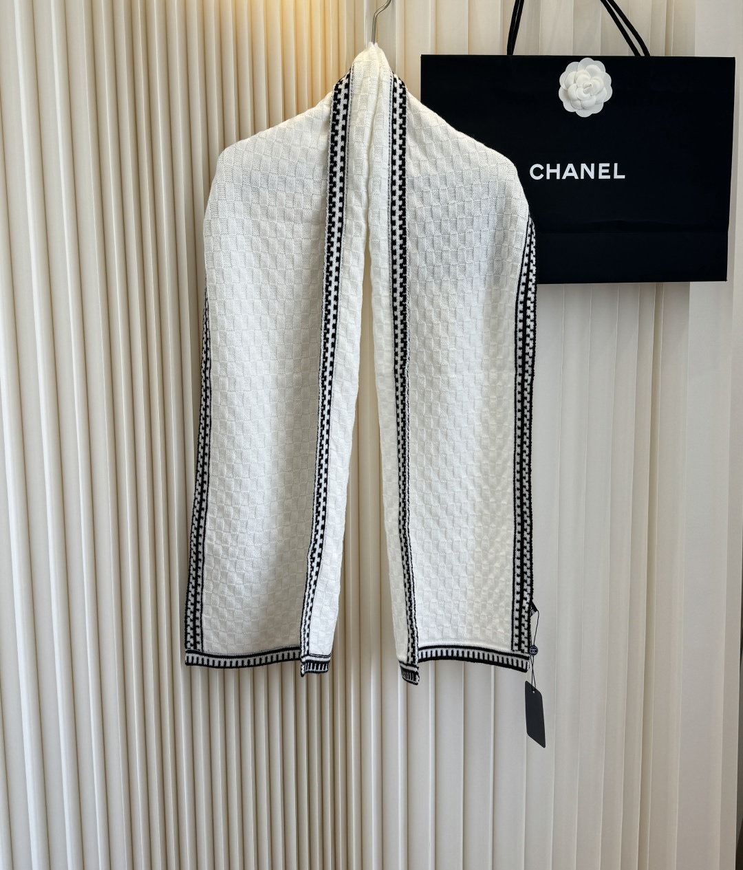 Cheap New Chanel high-quality scarf in 216775, $55 USD- [IB216775] - Replica Chanel Scarf