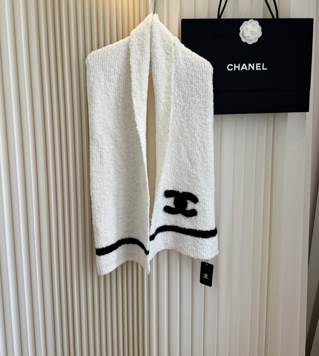 Cheap New Chanel high-quality scarf in 216776, $55 USD- [IB216776] - Replica Chanel Scarf