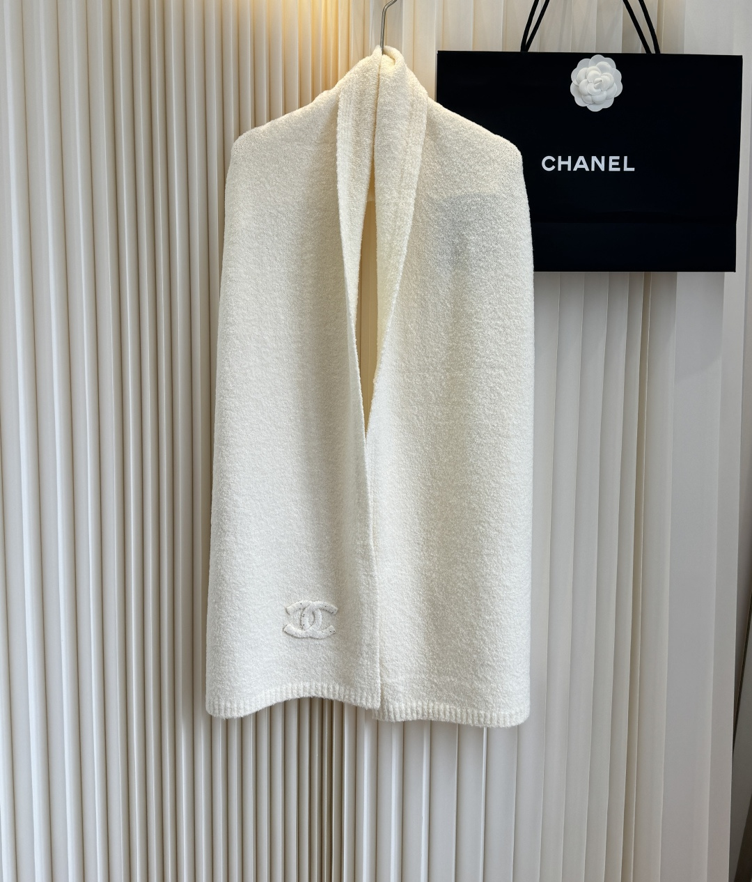 Cheap New Chanel high-quality scarf in 216777, $55 USD- [IB216777] - Replica Chanel Scarf