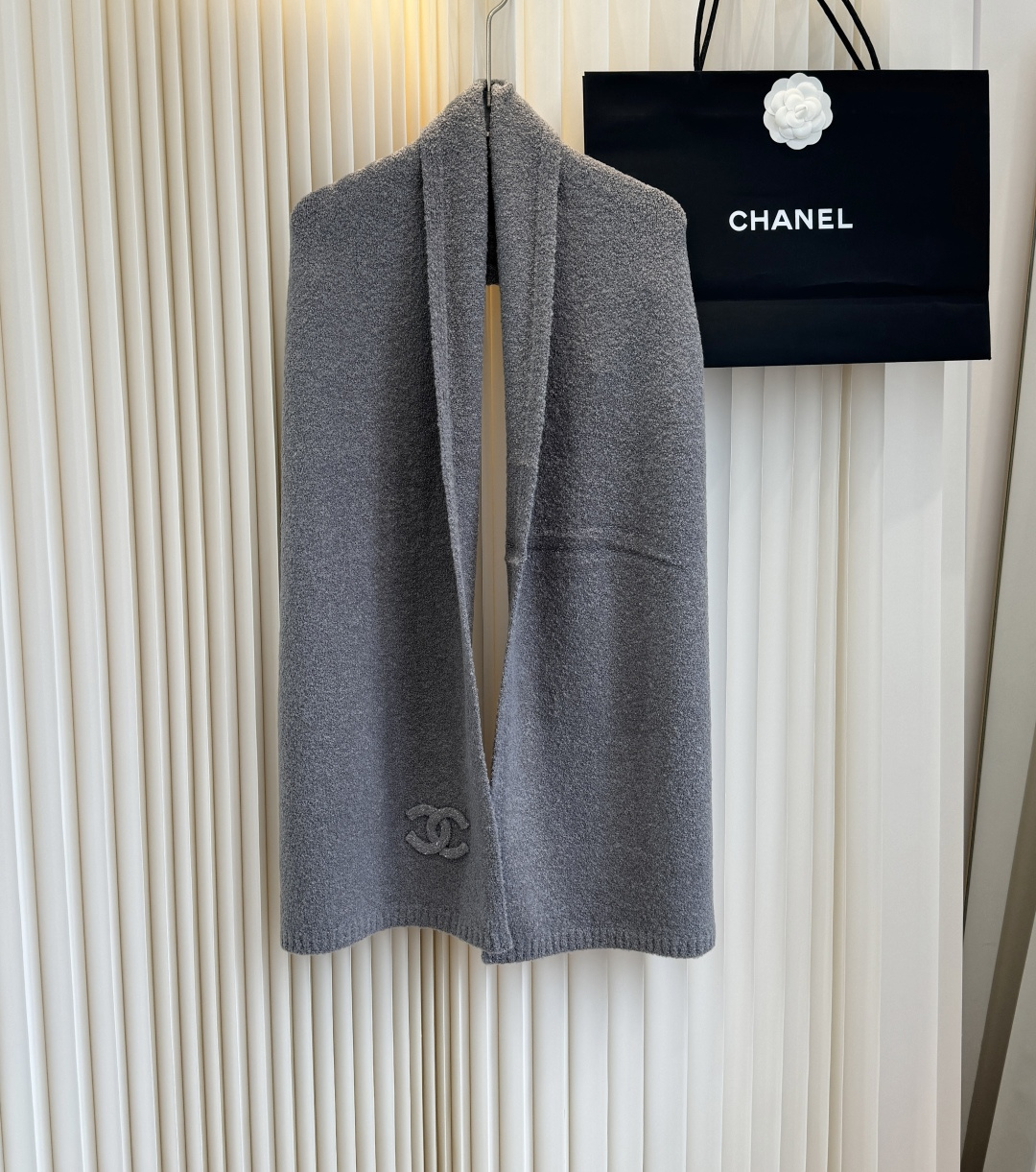 Cheap New Chanel high-quality scarf in 216778, $55 USD- [IB216778] - Replica Chanel Scarf