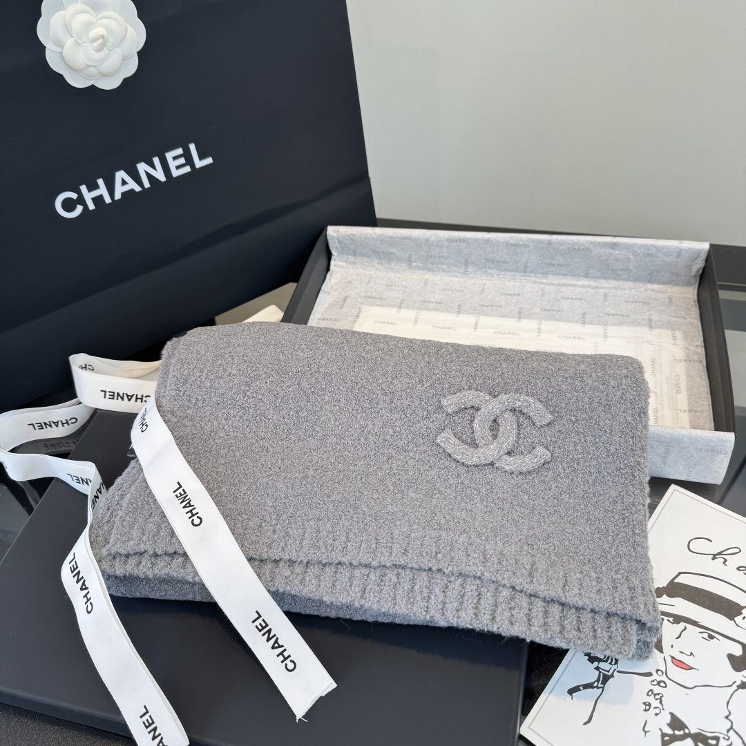 Cheap New Chanel high-quality scarf in 216778, $55 USD- [IB216778] - Replica Chanel Scarf