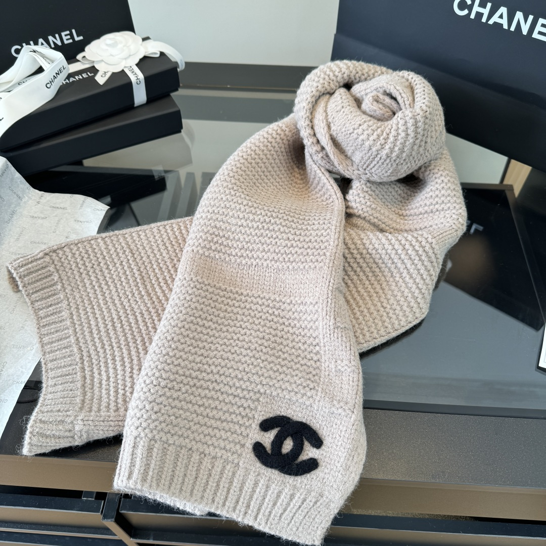 Cheap New Chanel high-quality scarf in 216779, $55 USD- [IB216779] - Replica Chanel Scarf