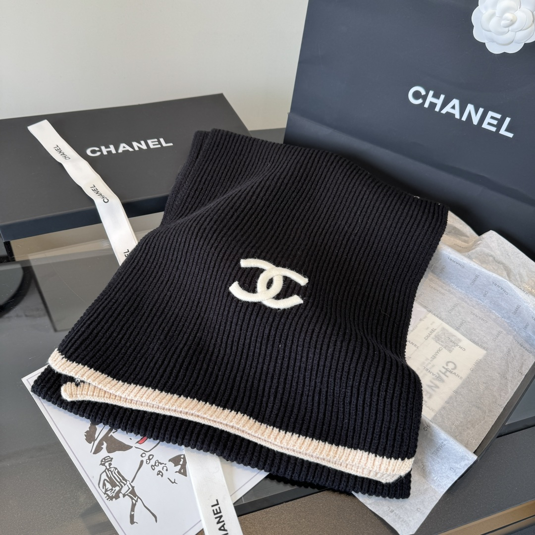 Cheap New Chanel high-quality scarf in 216781, $55 USD- [IB216781] - Replica Chanel Scarf