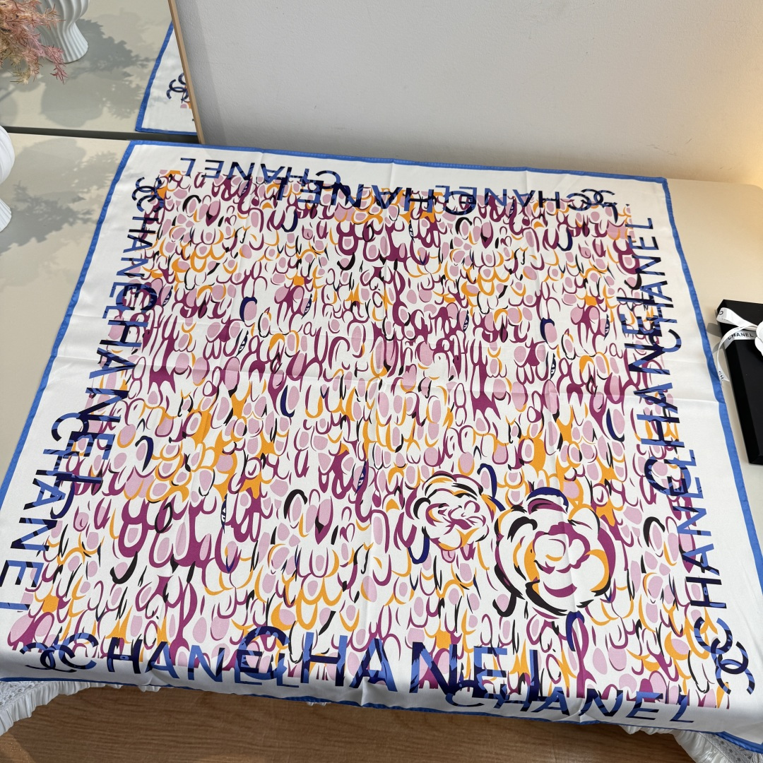 Cheap New Chanel high-quality scarf in 216790, $55 USD- [IB216790] - Replica Chanel Scarf
