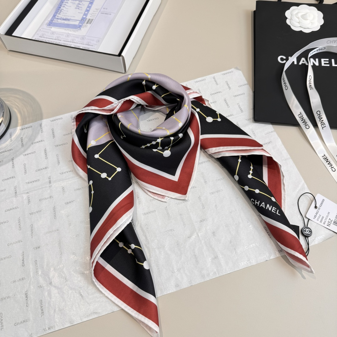 Cheap New Chanel high-quality scarf in 216829, $50 USD- [IB216829] - Replica Chanel Scarf
