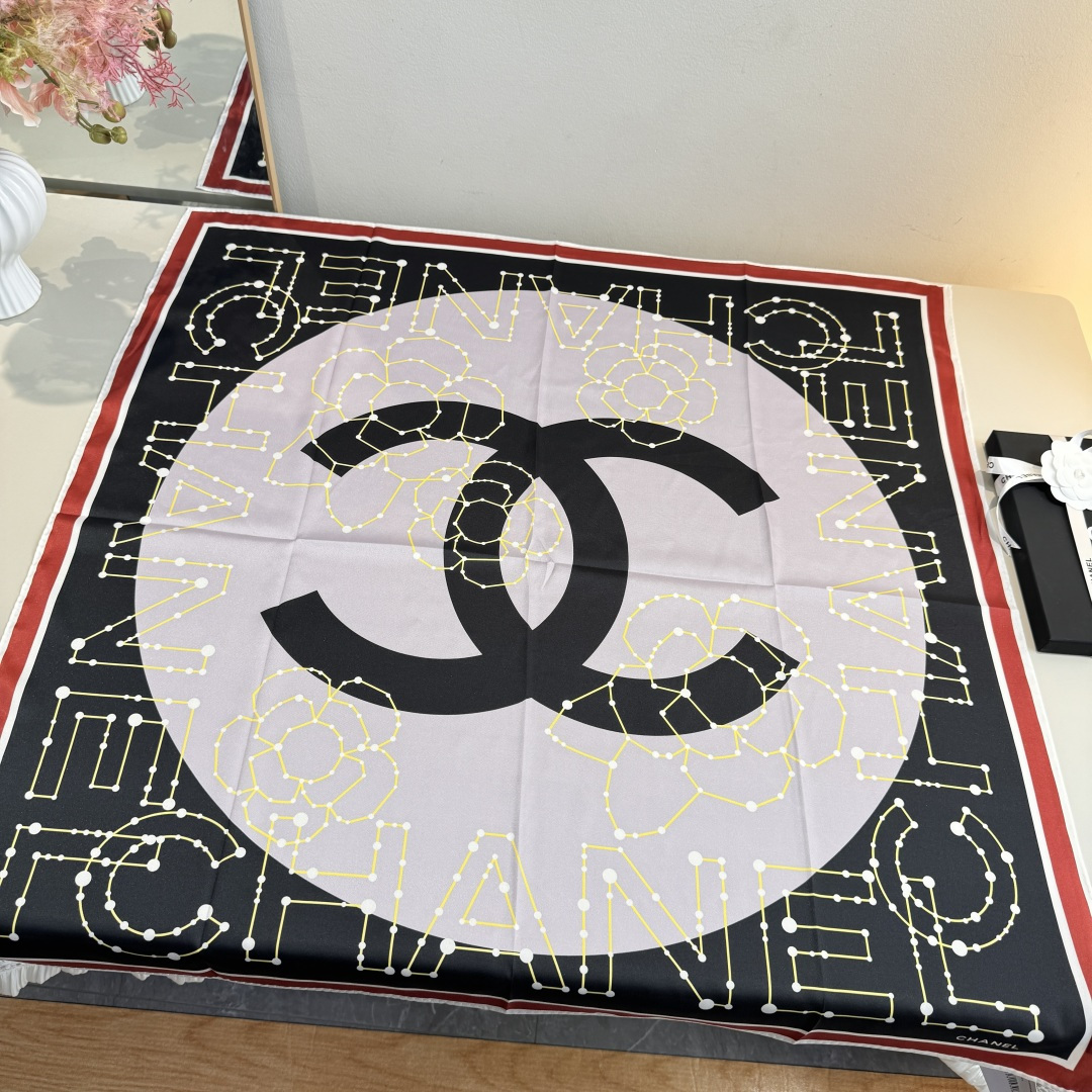 Cheap New Chanel high-quality scarf in 216829, $50 USD- [IB216829] - Replica Chanel Scarf