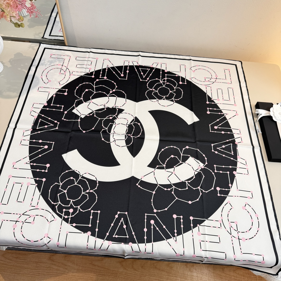 Cheap New Chanel high-quality scarf in 216830, $50 USD- [IB216830] - Replica Chanel Scarf