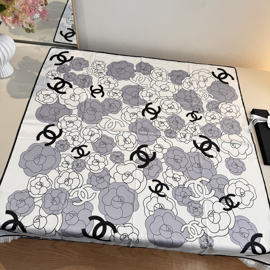 Cheap New Chanel high-quality scarf in 216833, $50 USD- [IB216833] - Replica Chanel Scarf