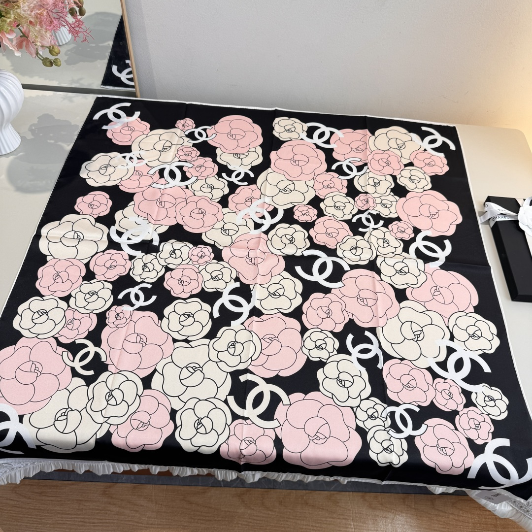 Cheap New Chanel high-quality scarf in 216835, $50 USD- [IB216835] - Replica Chanel Scarf