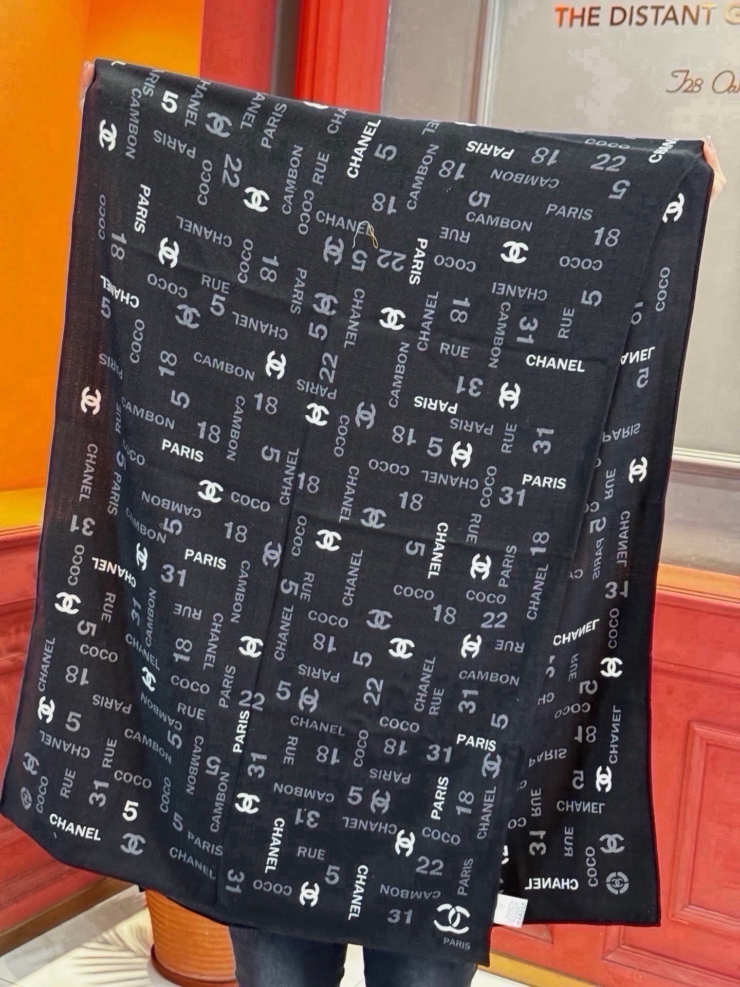 Cheap New Chanel high-quality scarf in 216836, $55 USD- [IB216836] - Replica Chanel Scarf