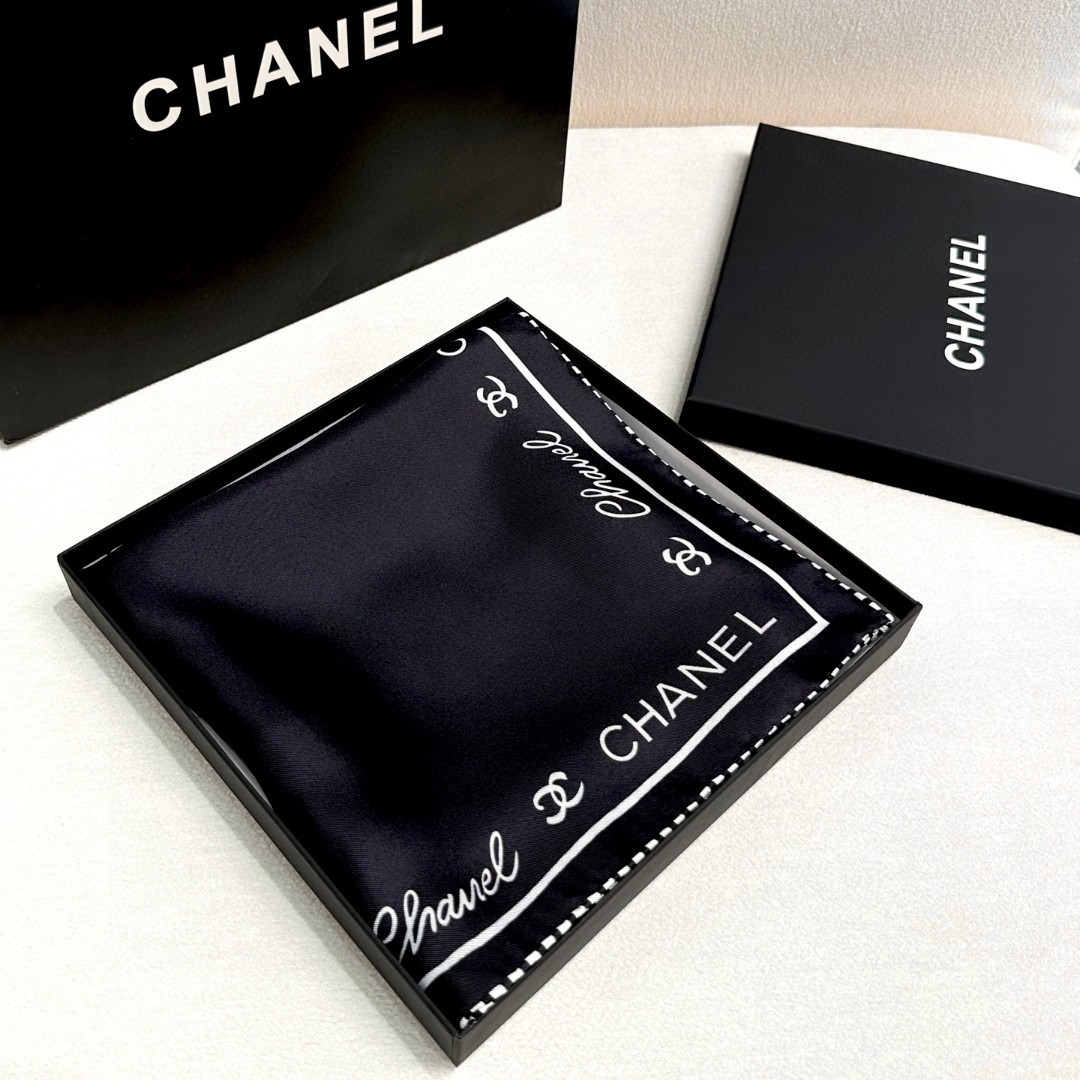 Cheap New Chanel high-quality scarf in 216843, $55 USD- [IB216843] - Replica Chanel Scarf