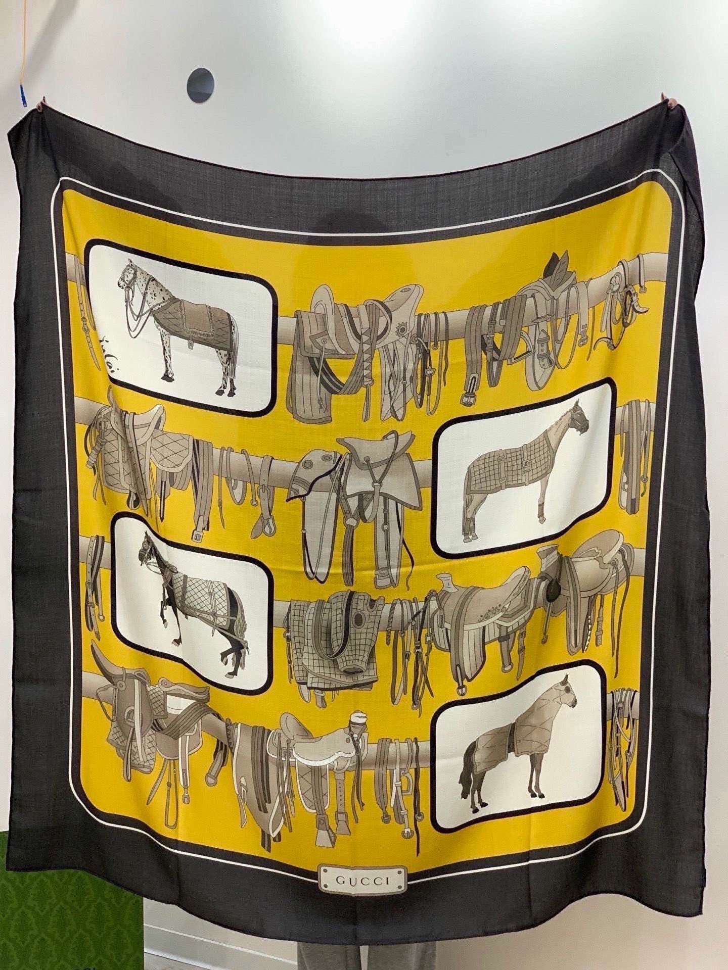 Cheap New GUCCI high-quality scarf in 216890, $55 USD- [IB216890] - Replica Gucci Lightweight Scarf