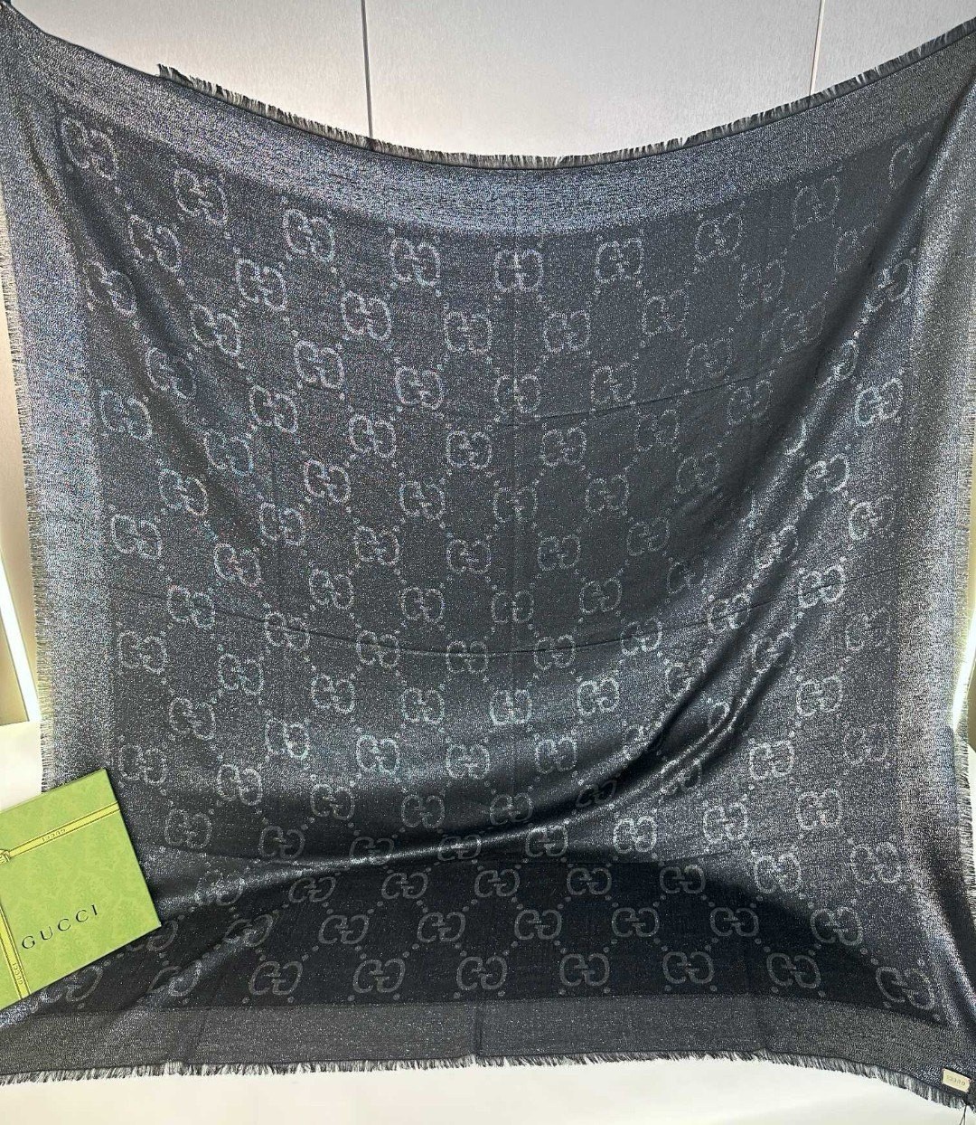 Cheap New GUCCI high-quality scarf in 216908, $55 USD- [IB216908] - Replica Gucci Lightweight Scarf