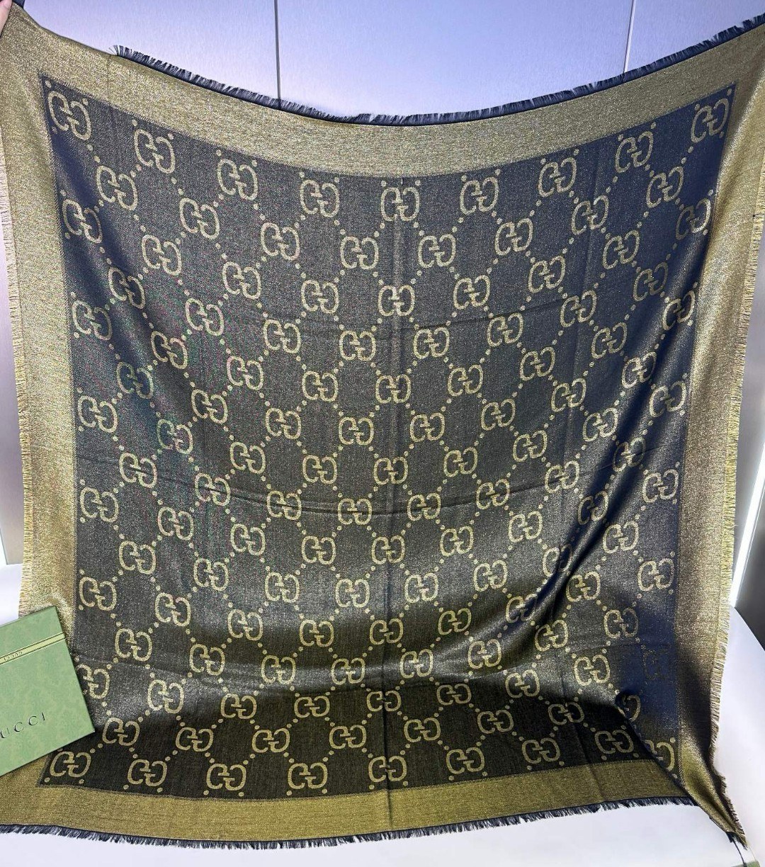 Cheap New GUCCI high-quality scarf in 216910, $55 USD- [IB216910] - Replica Gucci Lightweight Scarf