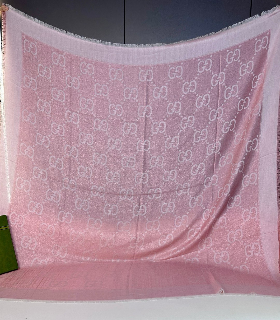 Cheap New GUCCI high-quality scarf in 216911, $55 USD- [IB216911] - Replica Gucci Lightweight Scarf