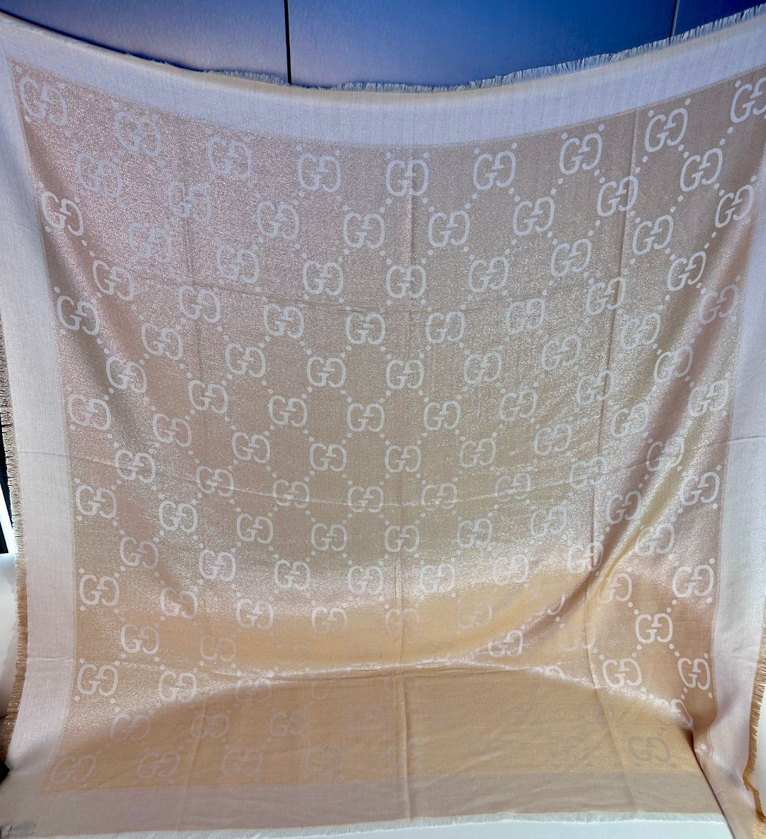 Cheap New GUCCI high-quality scarf in 216912, $55 USD- [IB216912] - Replica Gucci Lightweight Scarf