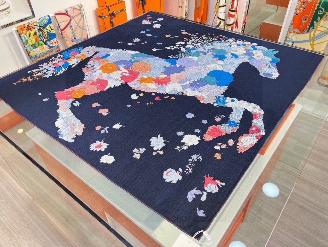 Cheap New Hermes high-quality scarf in 216918, $55 USD- [IB216918] - Replica Hermes Cashmere scarf