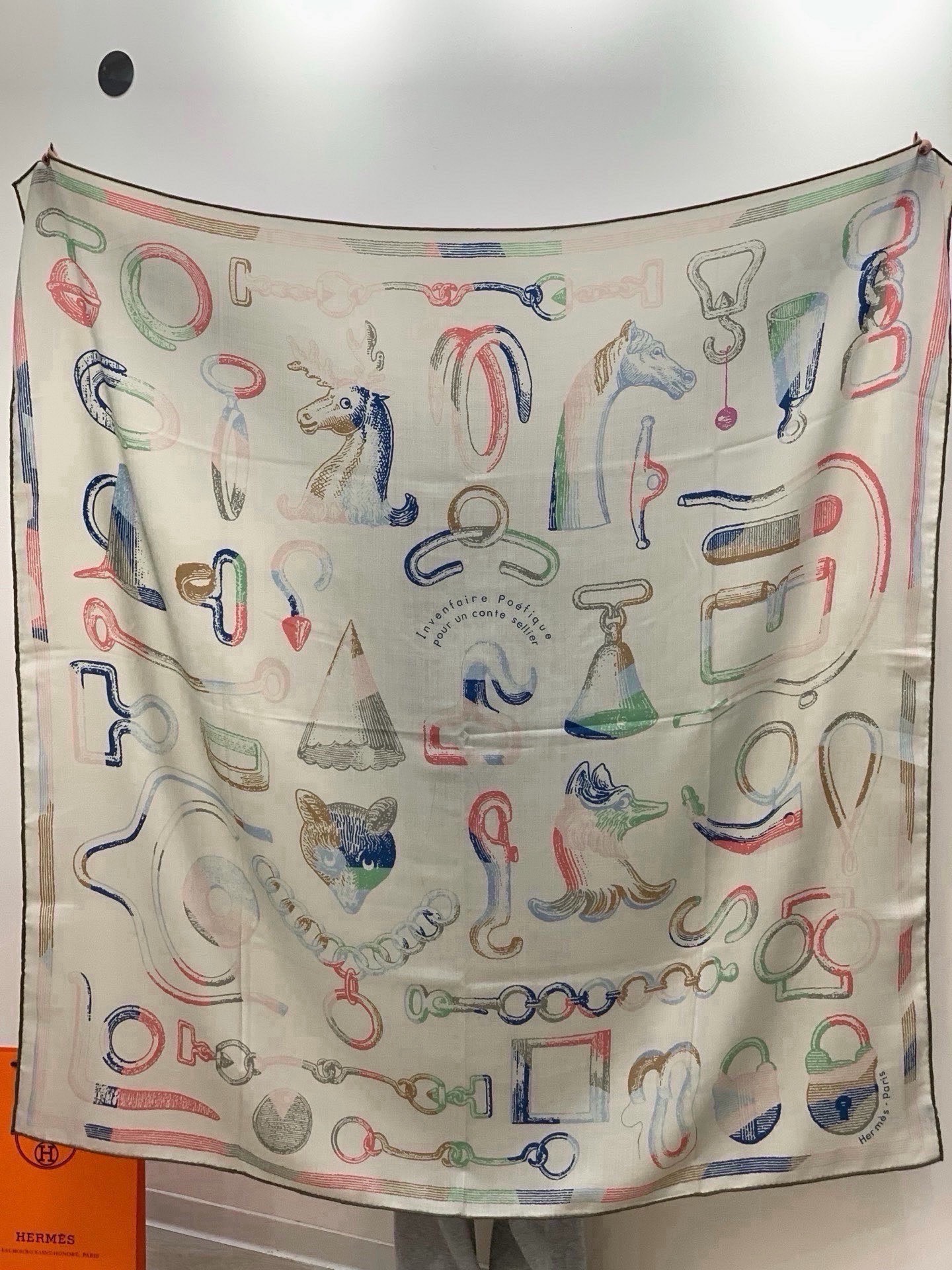 Cheap New Hermes high-quality scarf in 216920, $55 USD- [IB216920] - Replica Hermes Cashmere scarf