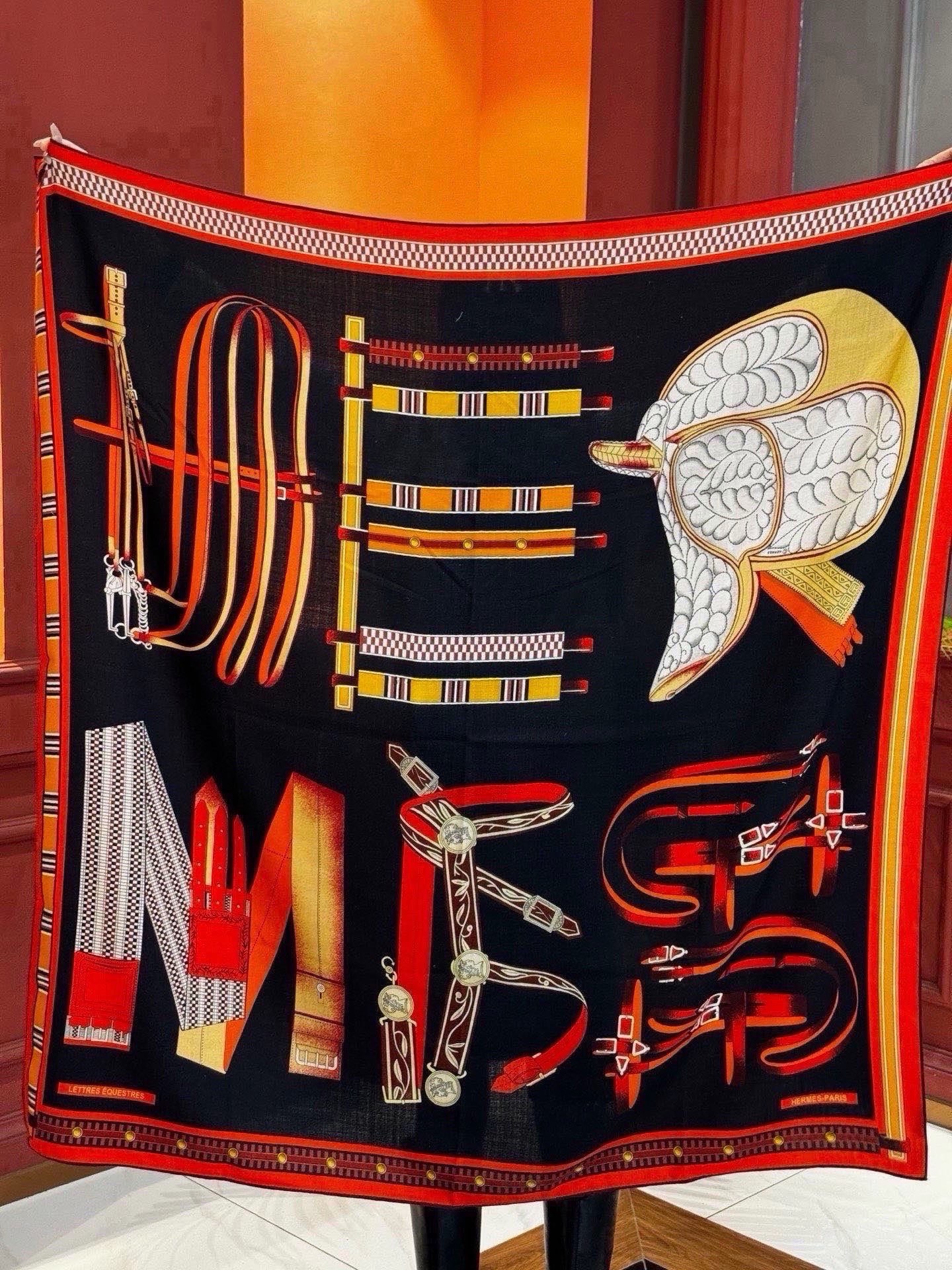 Cheap New Hermes high-quality scarf in 216933, $55 USD- [IB216933] - Replica Hermes Cashmere scarf