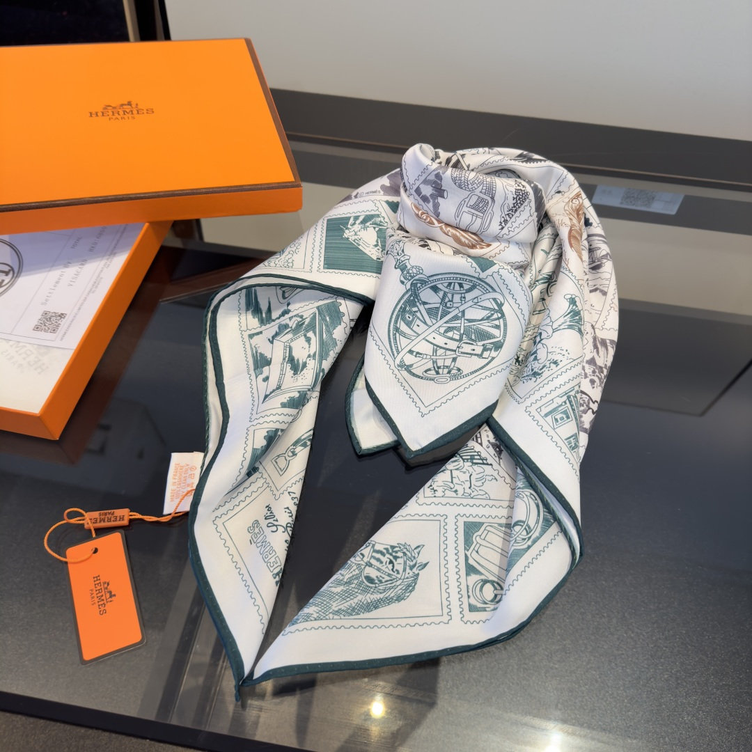 Cheap New Hermes high-quality scarf in 216944, $50 USD- [IB216944] - Replica Hermes Cashmere scarf