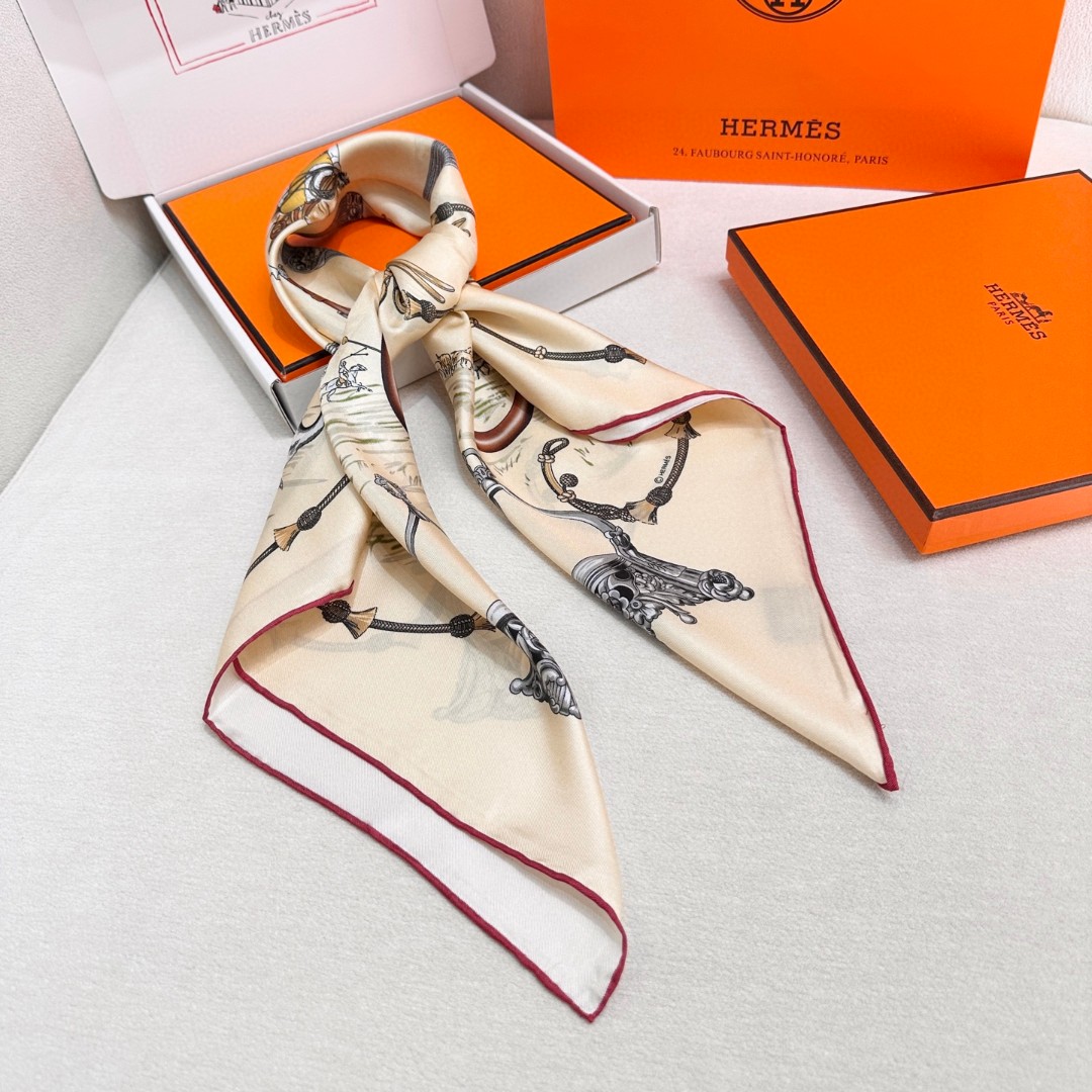 Cheap New Hermes high-quality scarf in 216959, $55 USD- [IB216959] - Replica Hermes Cashmere scarf