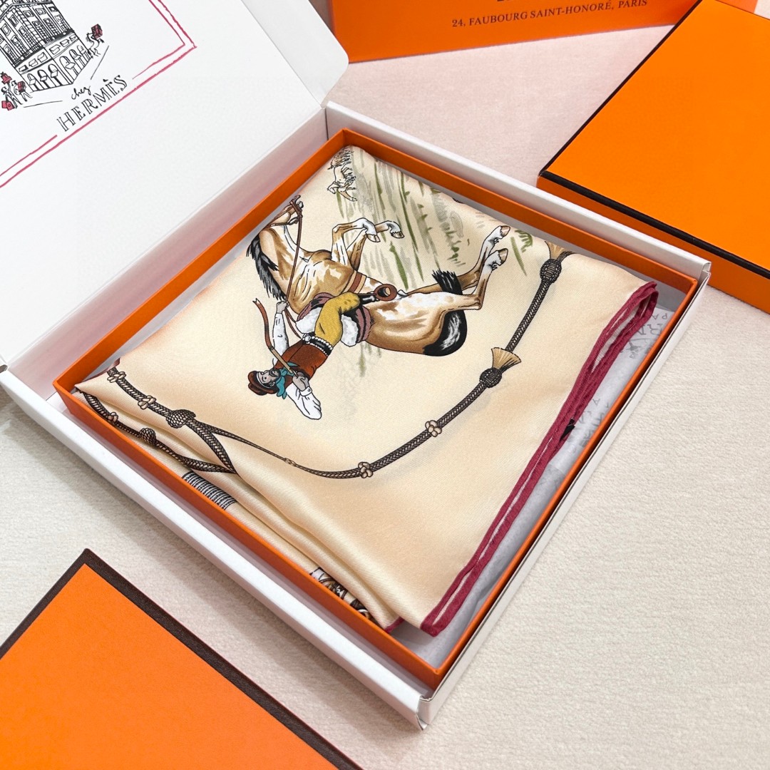 Cheap New Hermes high-quality scarf in 216959, $55 USD- [IB216959] - Replica Hermes Cashmere scarf