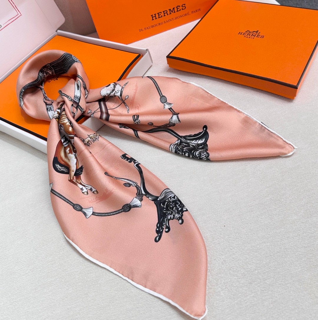 Cheap New Hermes high-quality scarf in 216960, $55 USD- [IB216960] - Replica Hermes Cashmere scarf