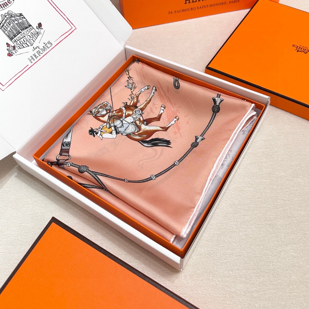 Cheap New Hermes high-quality scarf in 216960, $55 USD- [IB216960] - Replica Hermes Cashmere scarf