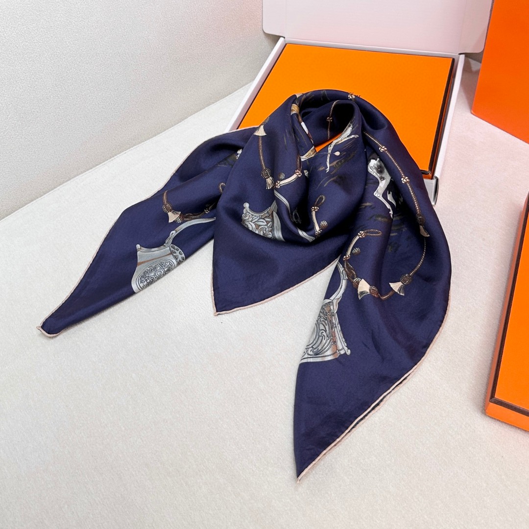 Cheap New Hermes high-quality scarf in 216961, $55 USD- [IB216961] - Replica Hermes Cashmere scarf