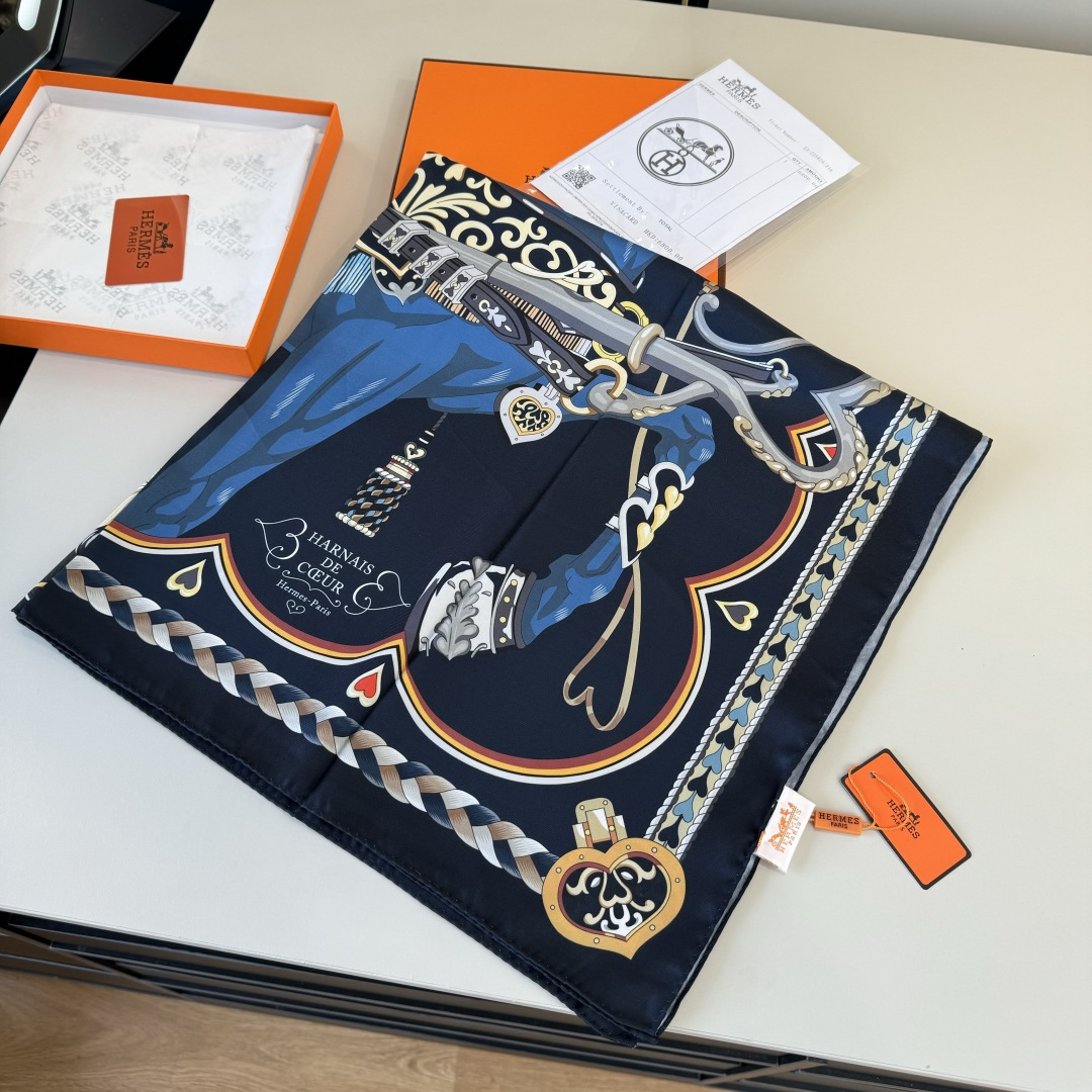 Cheap New Hermes high-quality scarf in 216965, $55 USD- [IB216965] - Replica Hermes Cashmere scarf