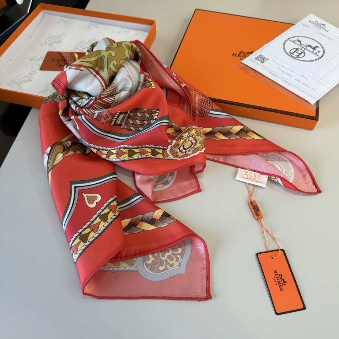 Cheap New Hermes high-quality scarf in 216968, $55 USD- [IB216968] - Replica Hermes Cashmere scarf