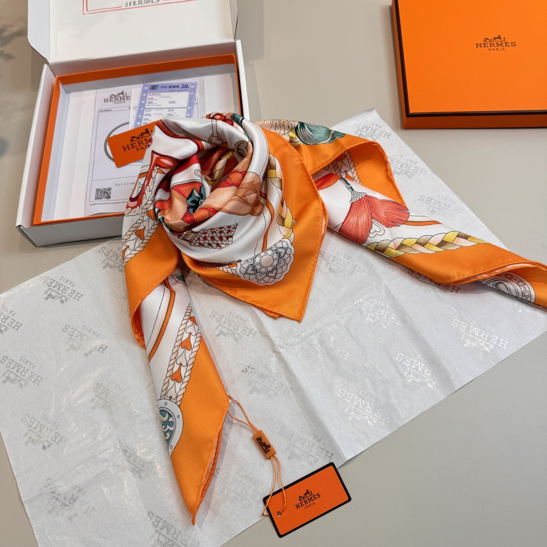 Cheap New Hermes high-quality scarf in 216969, $55 USD- [IB216969] - Replica Hermes Cashmere scarf