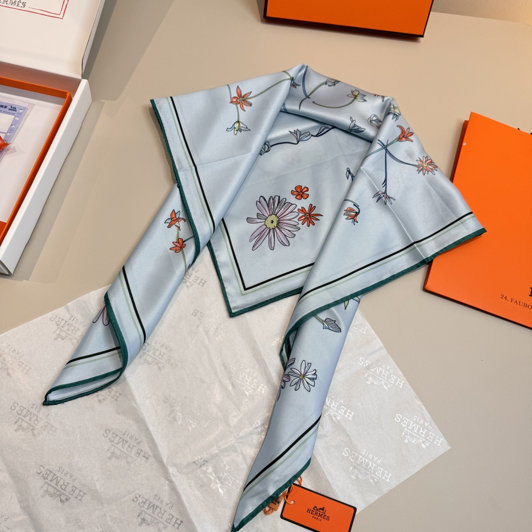 Cheap New Hermes high-quality scarf in 216970, $55 USD- [IB216970] - Replica Hermes Cashmere scarf