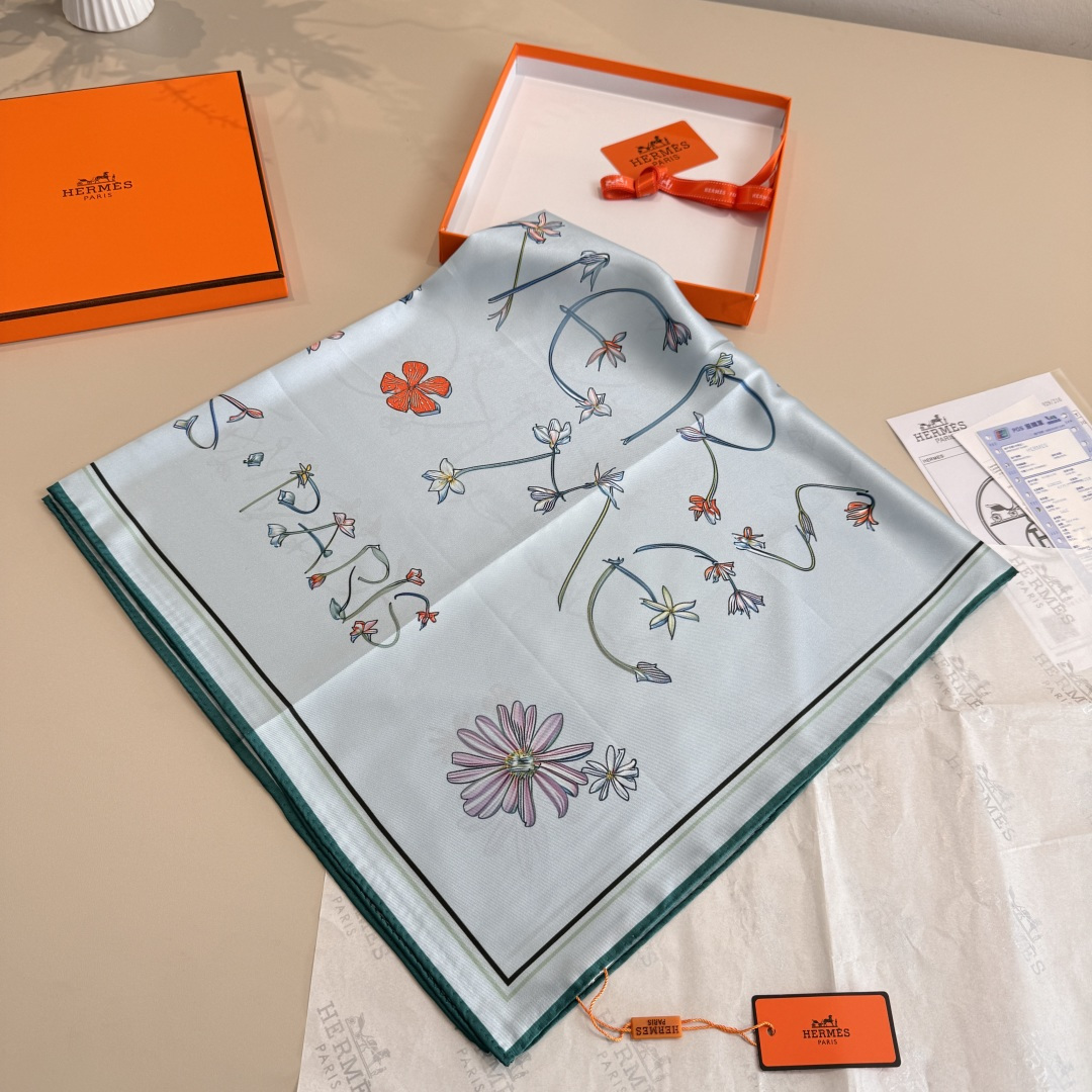 Cheap New Hermes high-quality scarf in 216970, $55 USD- [IB216970] - Replica Hermes Cashmere scarf