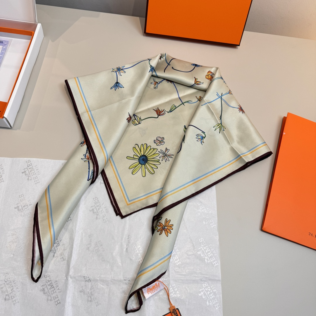 Cheap New Hermes high-quality scarf in 216971, $55 USD- [IB216971] - Replica Hermes Cashmere scarf