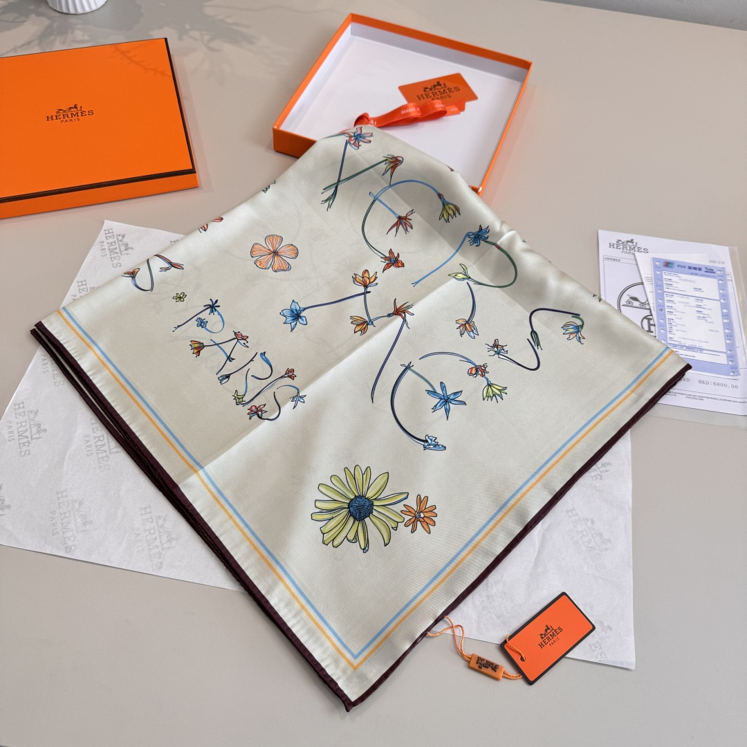 Cheap New Hermes high-quality scarf in 216971, $55 USD- [IB216971] - Replica Hermes Cashmere scarf