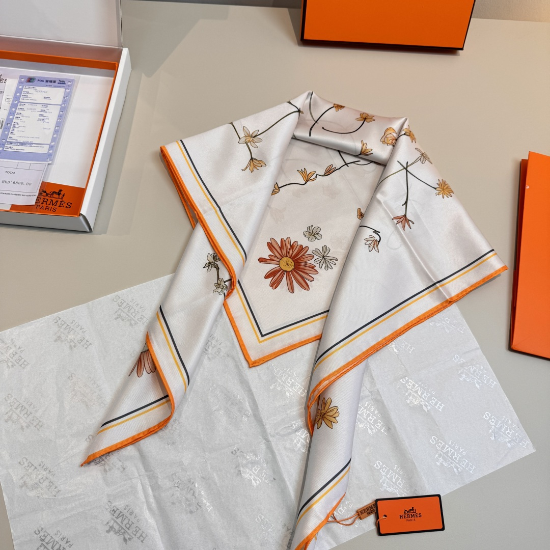 Cheap New Hermes high-quality scarf in 216973, $55 USD- [IB216973] - Replica Hermes Cashmere scarf