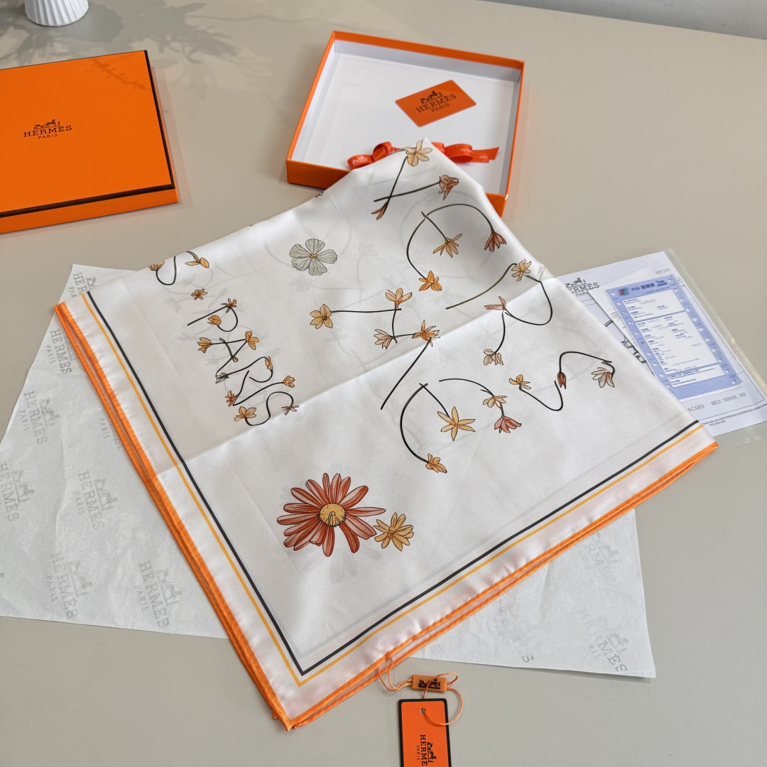 Cheap New Hermes high-quality scarf in 216973, $55 USD- [IB216973] - Replica Hermes Cashmere scarf