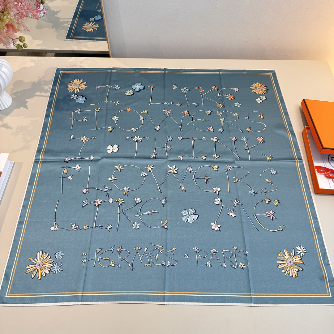Cheap New Hermes high-quality scarf in 216974, $55 USD- [IB216974] - Replica Hermes Cashmere scarf