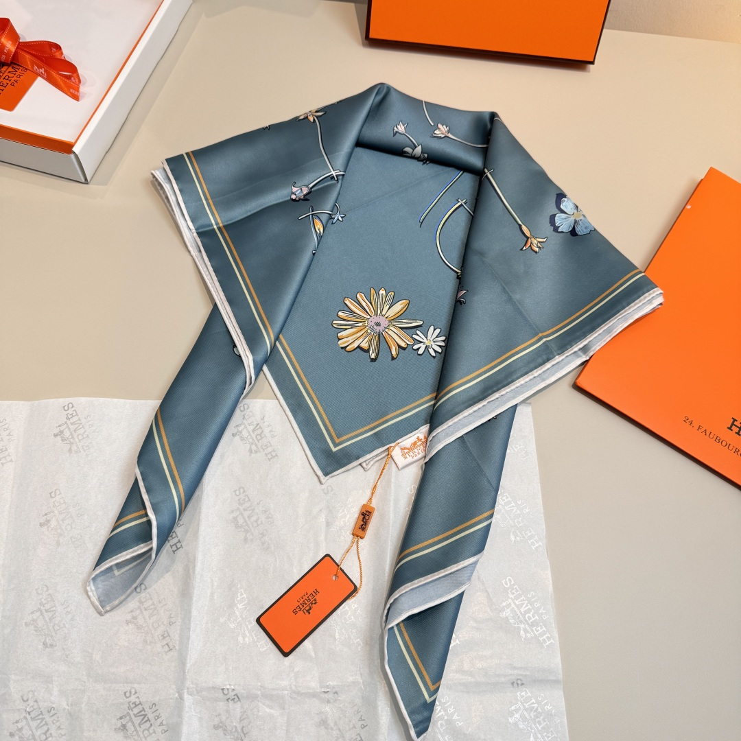 Cheap New Hermes high-quality scarf in 216974, $55 USD- [IB216974] - Replica Hermes Cashmere scarf