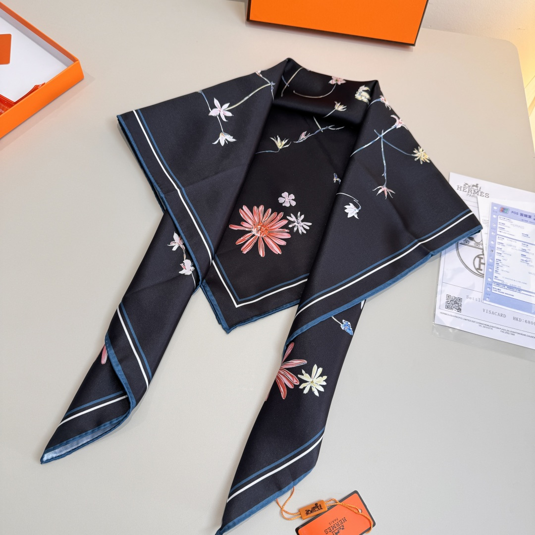 Cheap New Hermes high-quality scarf in 216975, $55 USD- [IB216975] - Replica Hermes Cashmere scarf