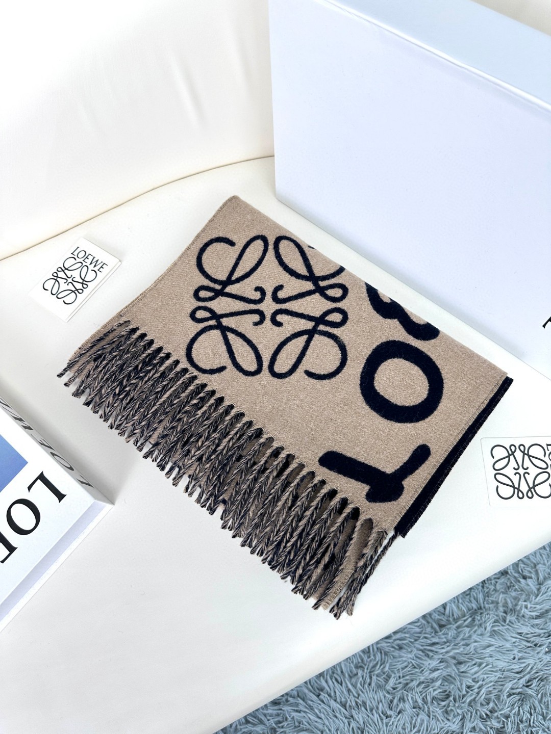 Cheap New Loewe high-quality scarf in 216977, $55 USD- [IB216977] - Replica Loewe Scarf