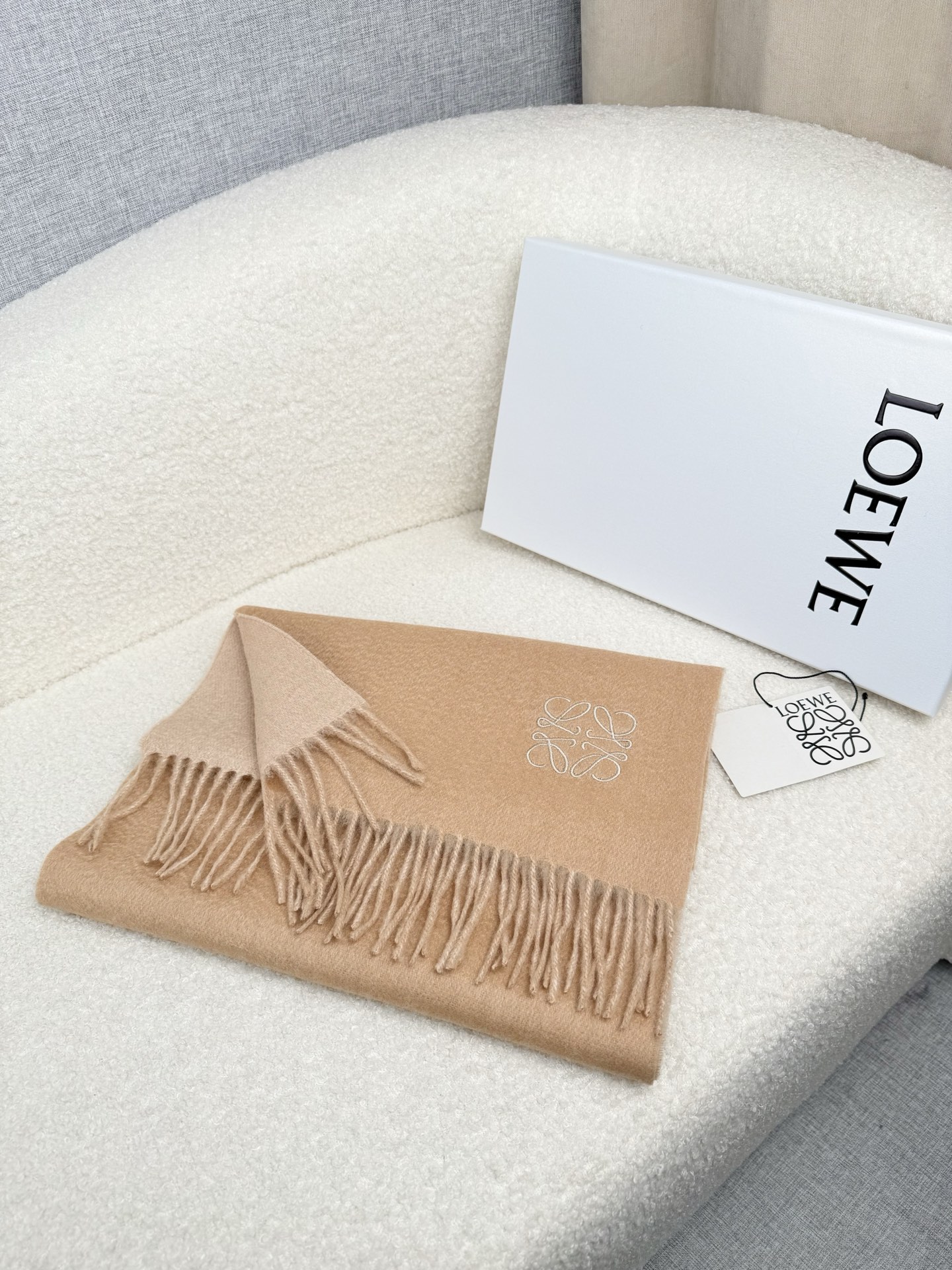 Cheap New Loewe high-quality scarf in 216981, $55 USD- [IB216981] - Replica Loewe Scarf